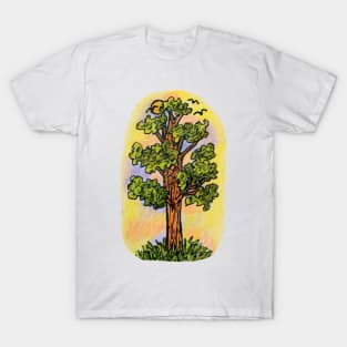 Tree at Sunrise T-Shirt